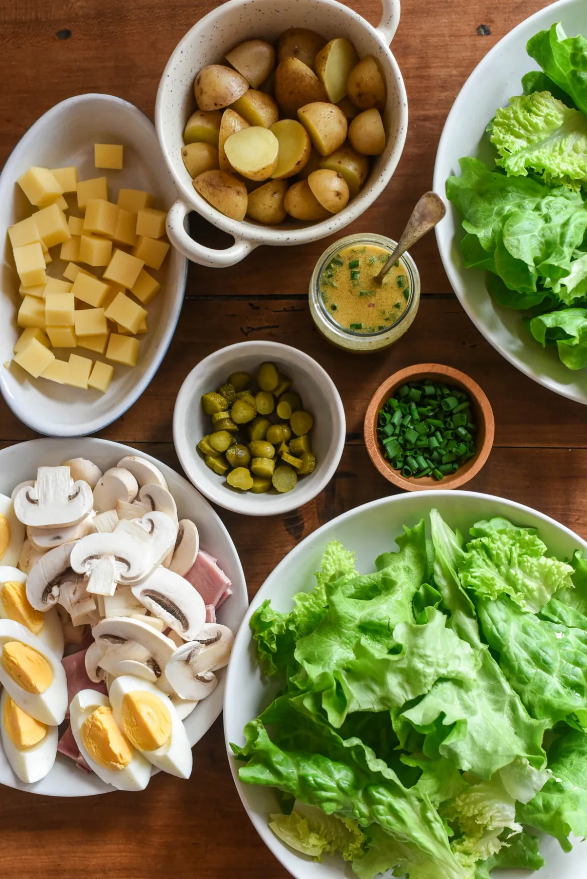 Parisian greens ingredients
